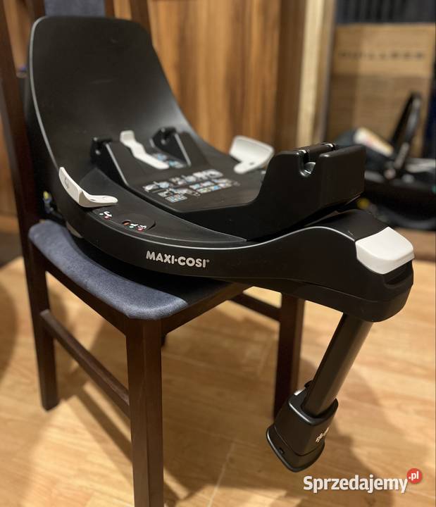 Fotelik samochodowy Maxi Cosi Coral 360 z bazą szary/srebrny Łódź