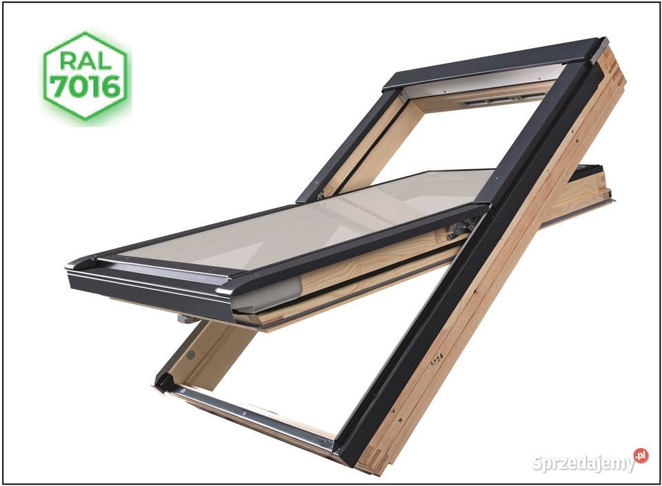 Okna drewniane 78x118 FTPV U41 APMX GREENVIEW Choszczno