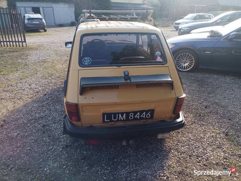 Fiat 126p z1989r przejściówka FL 126 Białystok