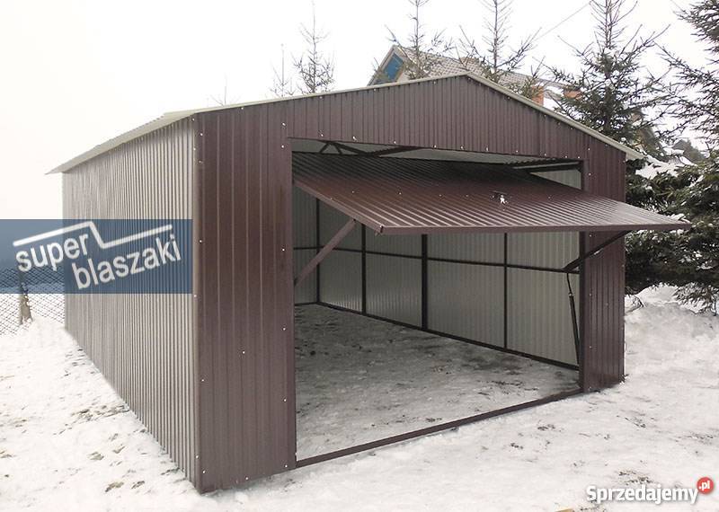 Garaż blaszak 4x6