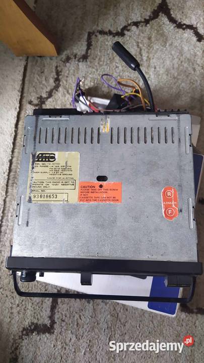 Radio magnetofon samochodowe MTO TE5000 Radioodtwarzacze Leszno