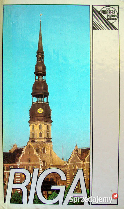 RIGA A guide Przewodnik w j angielskim 1982 Limanowa