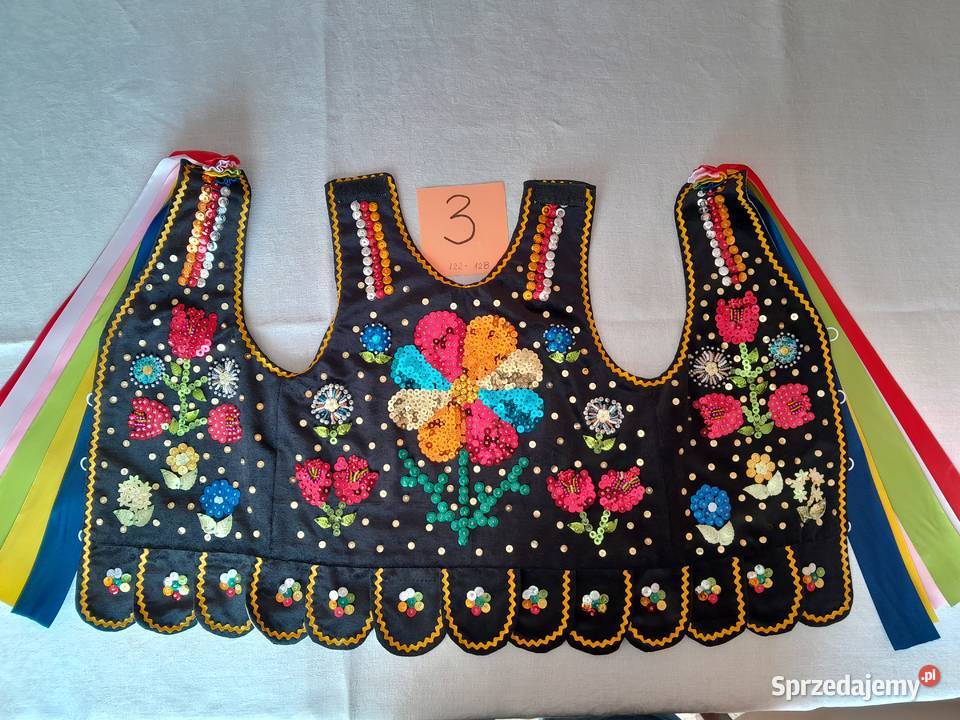 Gorsety krakowskie dziewczęce