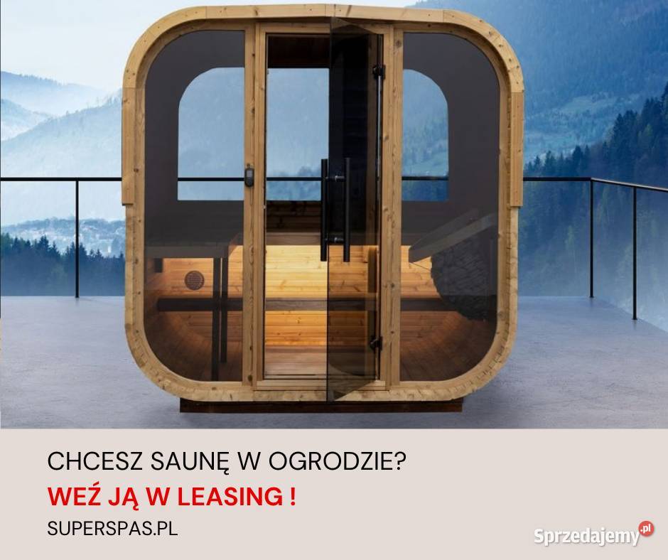 Sauna zewnętrzna Hanscraft Quadra X Premium Środa Wielkopolska