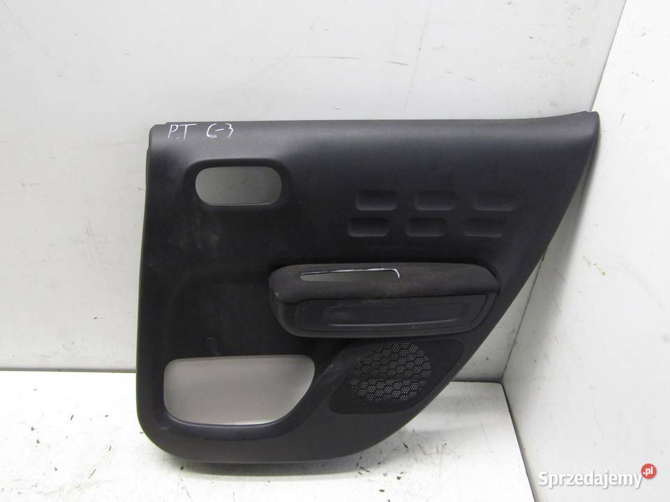 BOCZEK TAPICERKA DRZWI PRAWY TYŁ CITROEN C3 III Tapicerki samochodowe Motoryzacja lubelskie