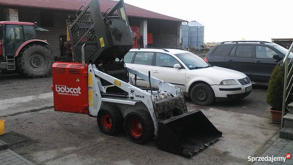 Miniładowarka bobcat 443 nie weidemann schaffer Maszyny budowlane