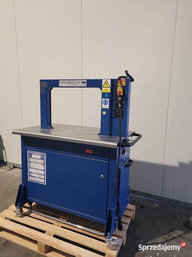 MOSCA strapping system wiązarka automatyczna Wyposażenie firm Miastko