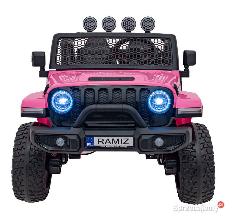 Auto na akumulator OFF ROAD 30 różowe EVA 4x35W