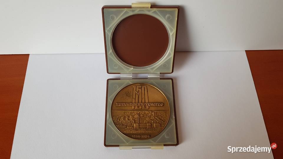 Medal 150 lecia Huty im F Dzierżyńskiego brąz Dąbrowa Górnicza