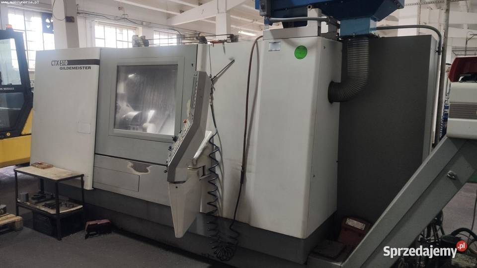 Tokarka CNC DMG GILDEMEISTER CTX 510 Produkcja Jelenia Góra