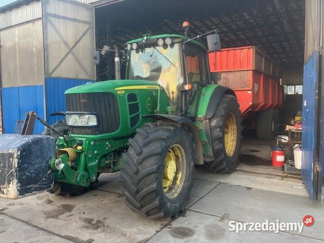 John Deere 6930 Premium TUR przedni WOM 2007r warmińsko-mazurskie Jegłownik