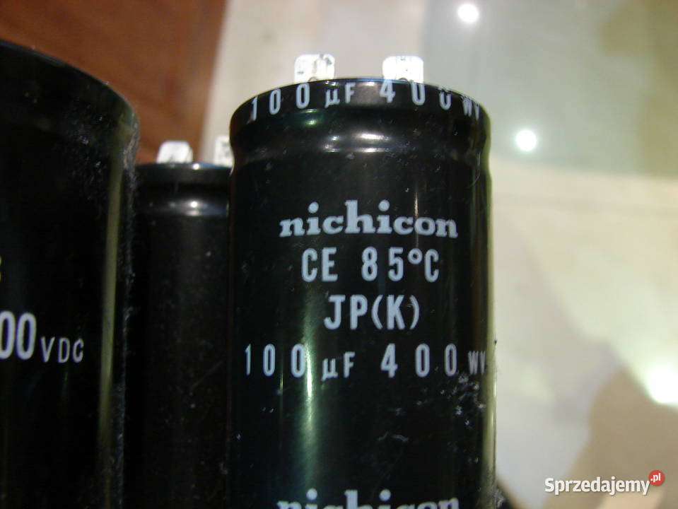Kondensator elektrolityczny 2500uF 400V DC 100uF Elektronika pomorskie Starogard Gdański