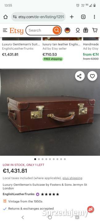 Stary kufer skrzynia Górsk sprzedam