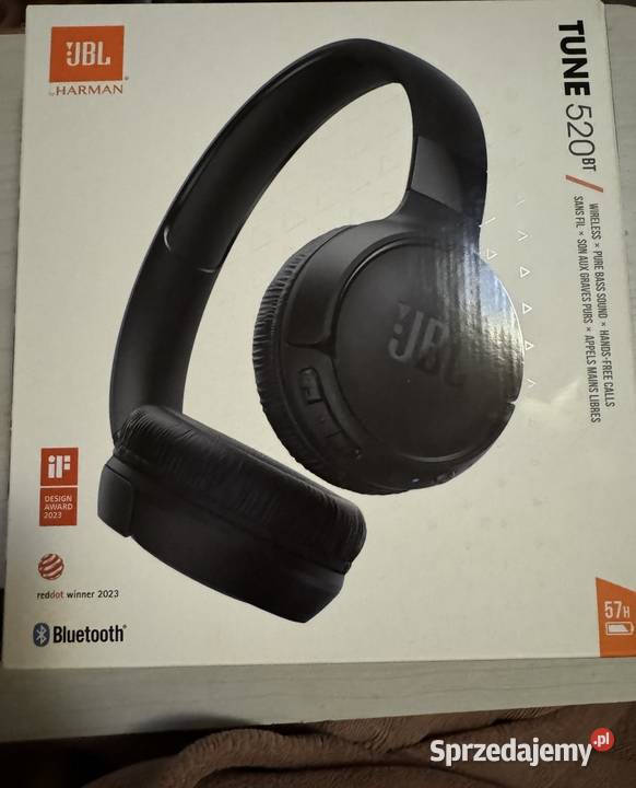 Słuchawki bezprzewodowe JBL Tune 520 BT Kraków