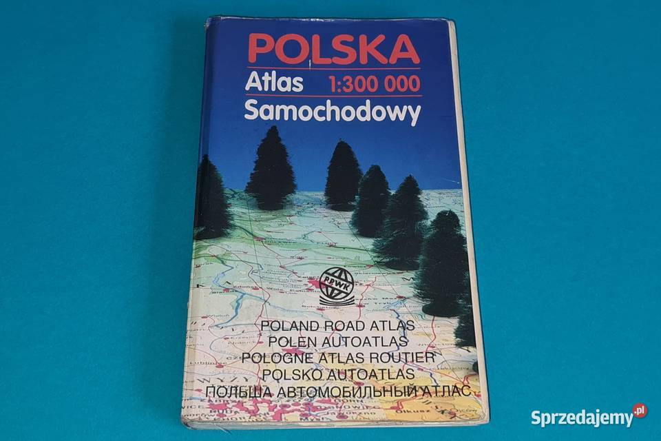 Polska Atlas Samochodowy Wyd 1998r Starocia