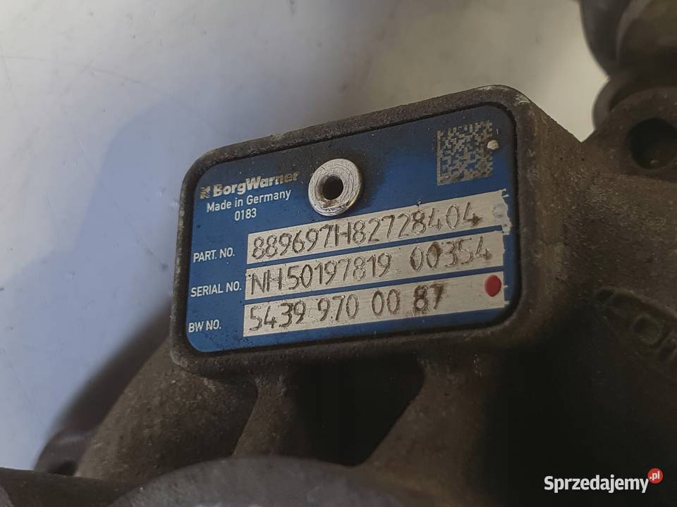 TURBOSPRĘŻARKA Renault Scenic III 15 DCI turbo Chełm