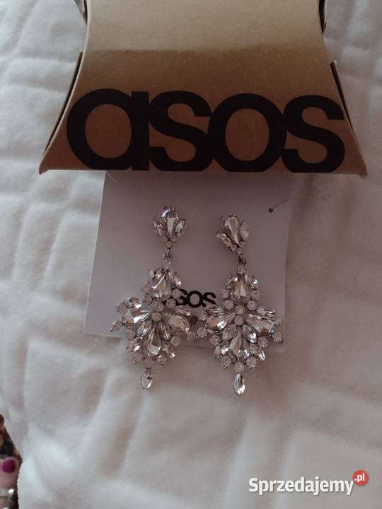 ASOS Długie bogato zdobione kolczyki z Londynu Kraków
