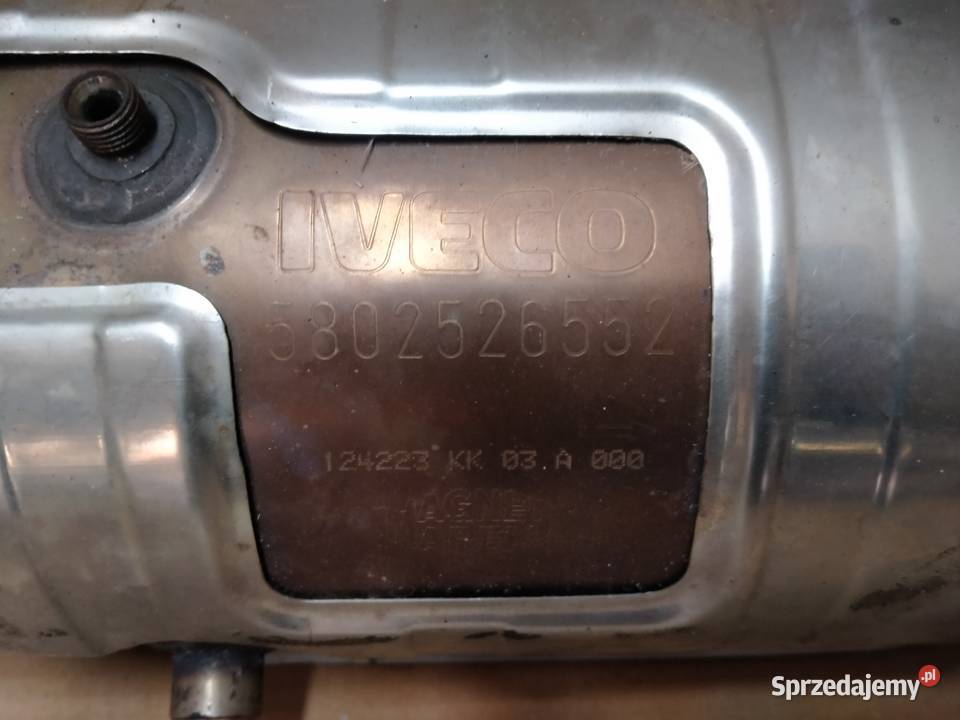 IVECO DAILY IV KATALIZATOR DPF 5802526552 lubuskie Kargowa