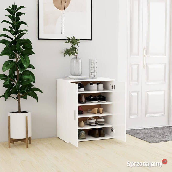 Szafka na buty biała 60x35x70 materiał Warszawa