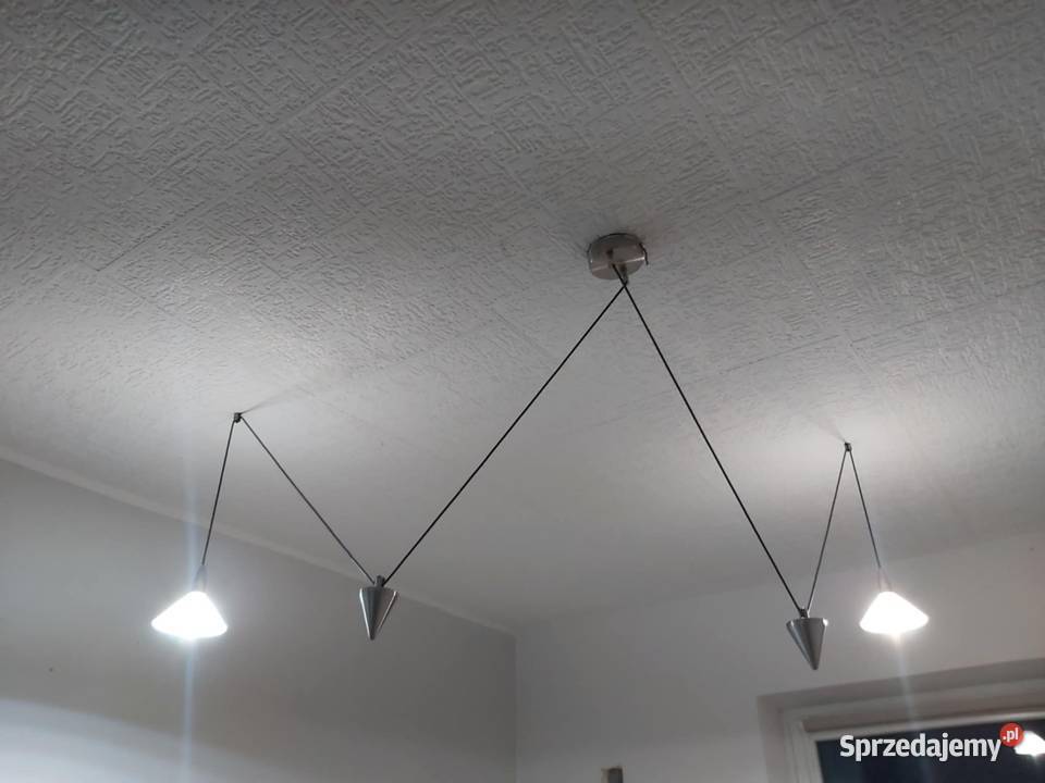Linowe oświetlenie sufitowe sprzedam