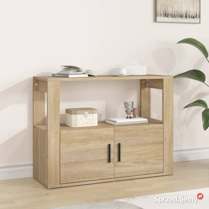 Szafka dąb sonoma 80x30x60 materiał