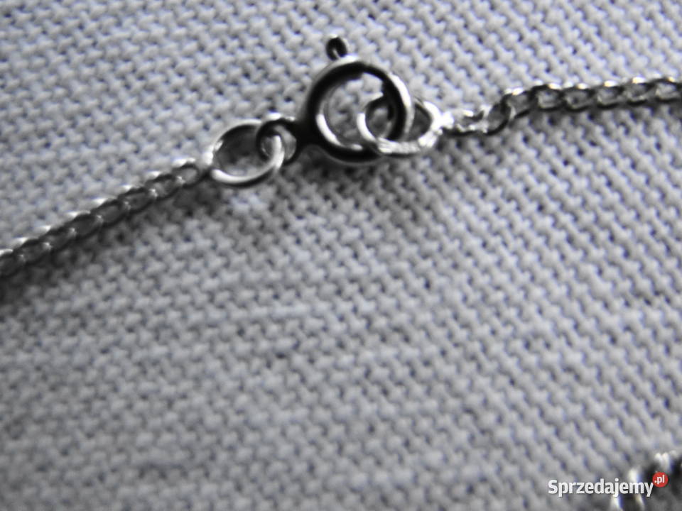 Stary naszyjnik krzyżyk Warmet na łańcuszku Warszawa