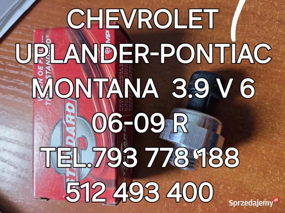CZUJNIK OLEJU CHEVROLET UPLANDERPONTIAC MONTANA Silniki i osprzęt Kawnice sprzedam