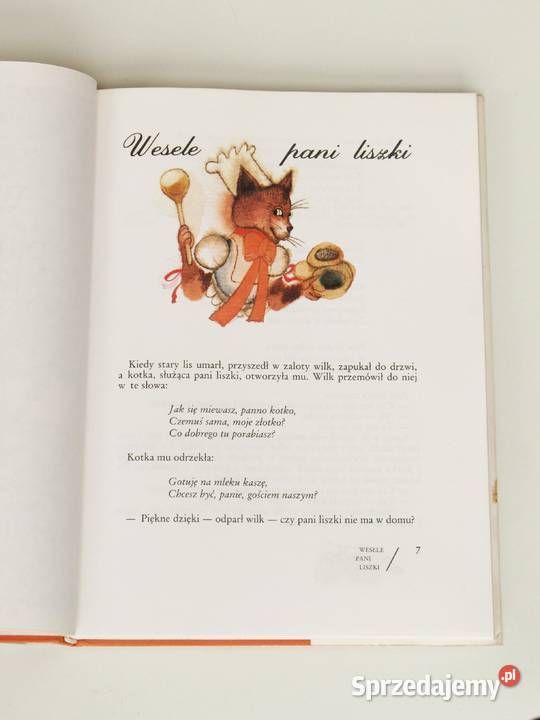 Wesele pani liszki Jakub i Wilhelm Grimm twarda z obwolutą Kraków