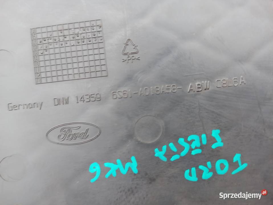 FORD FIESTA MK6 KRATKA ZDERZAKA ŚRODKOWA Bieleń sprzedam