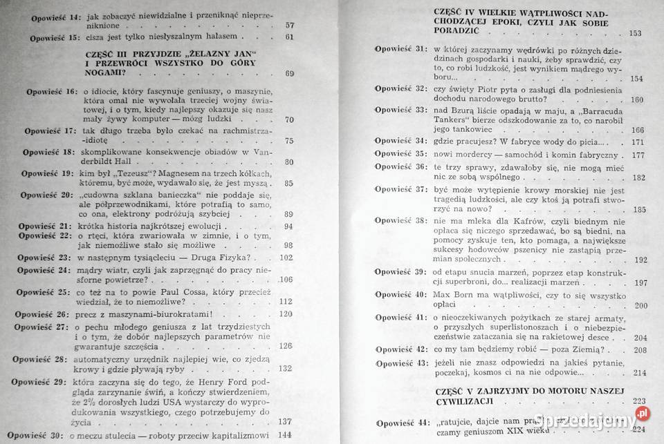 Księga wróżb prawdziwych Stefan Bratkowski Rok wydania 1971 Chełm sprzedam