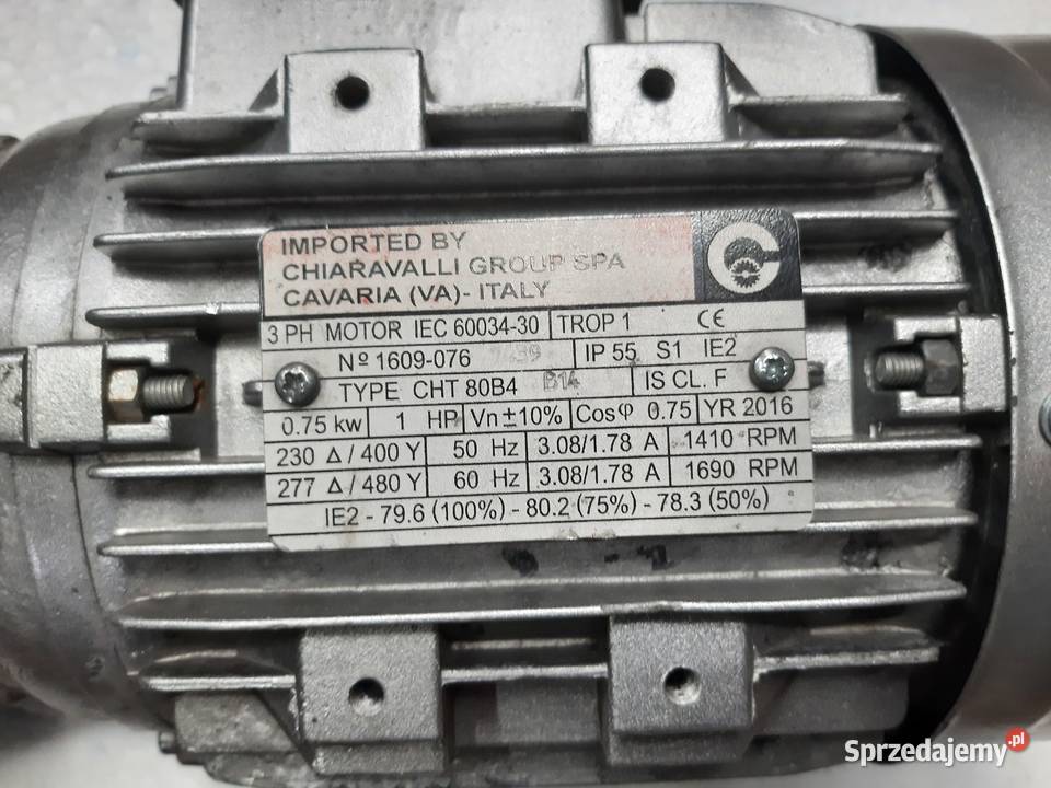 Silnik 075Kw z przekładnia kątowa Kobyla Góra