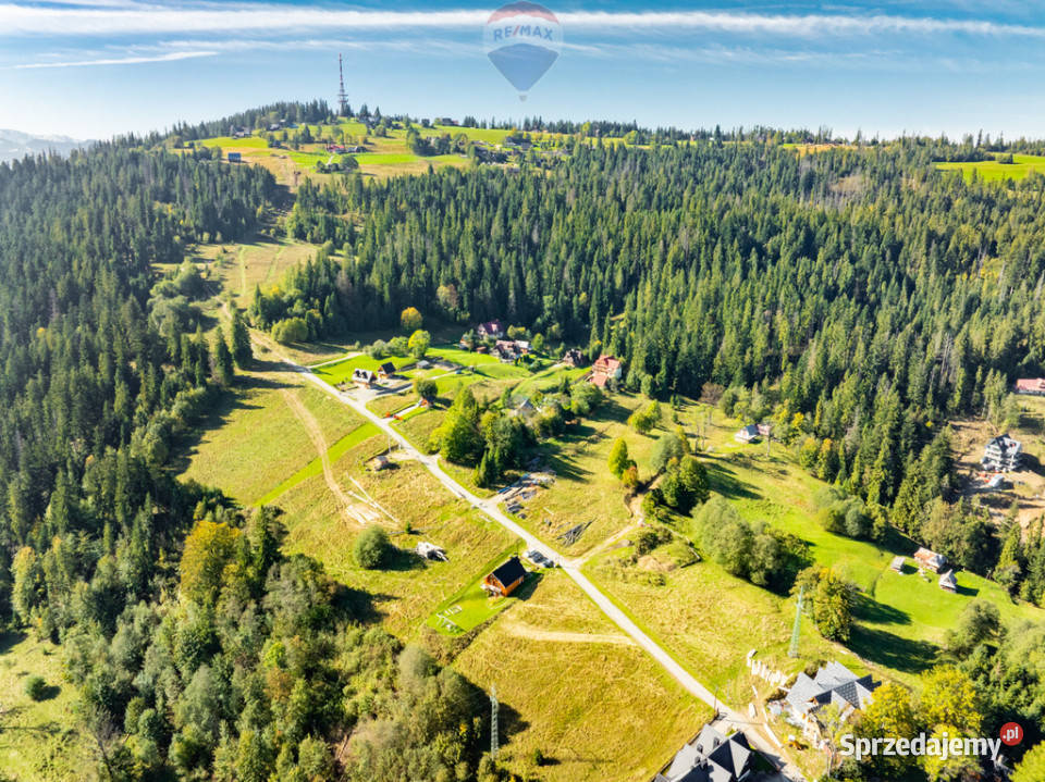 Widokowa działka rolna na Kotelnica Zakopane