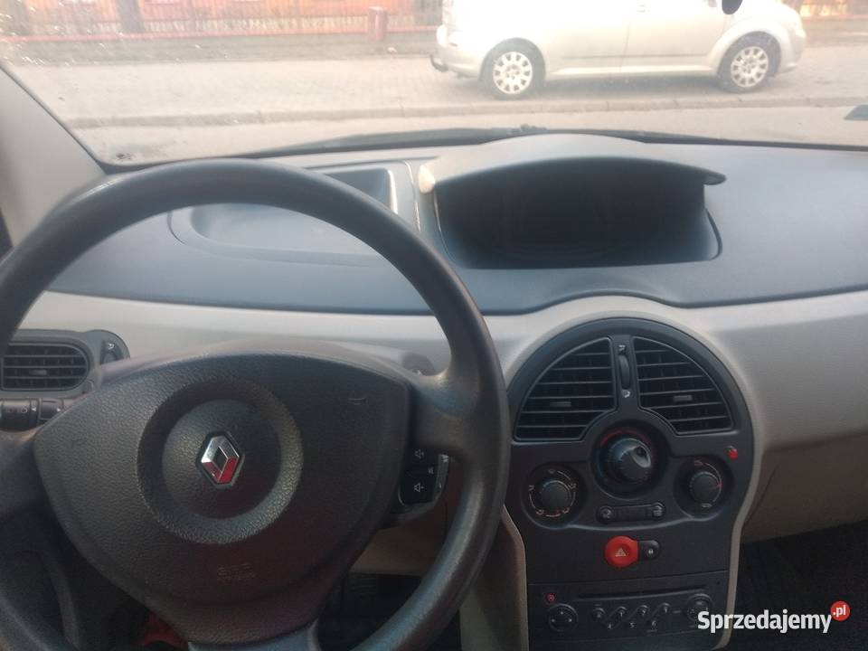 Renault Modus 12 LPG 2006r Okazja Aktualny lakier metallic Białystok