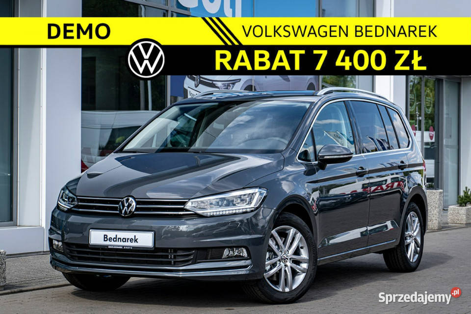 Volkswagen Touran Highline 15 TSI EVO 150 DSG 4/5 Łódź