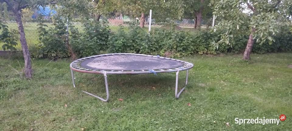 Sprzedam trampolinę bez siatki rurek tak teraz Tuczempy