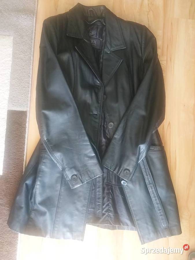 Sprzedam płaszcz damski skóra naturalna polskiej Wiosenna/Jesienna  łódzkie Łowicz