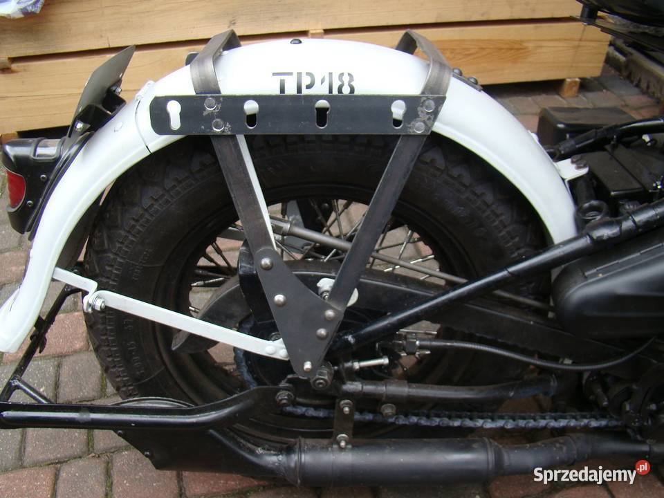 Harley WLA bagażnik Dziembówko