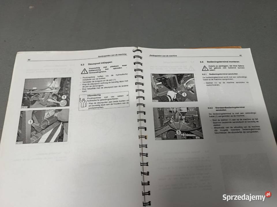 Sadzarka Grimme GL 34 K Katalog części Gniezno