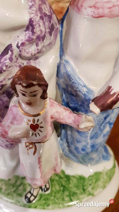 Święta rodzina figurka porcelana Steatyt warmińsko-mazurskie