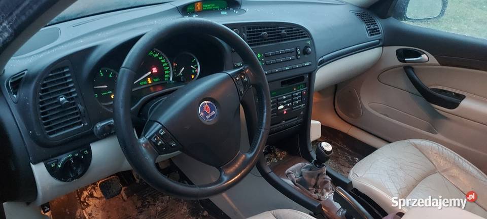Saab 93 19 TID 120 silnik skrzynia F40 lampa Hańsk-Kolonia