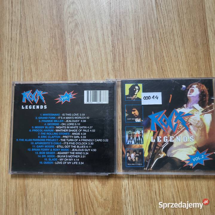 Rock Legends cztery części na CD Kultura i Rozrywka Bydgoszcz