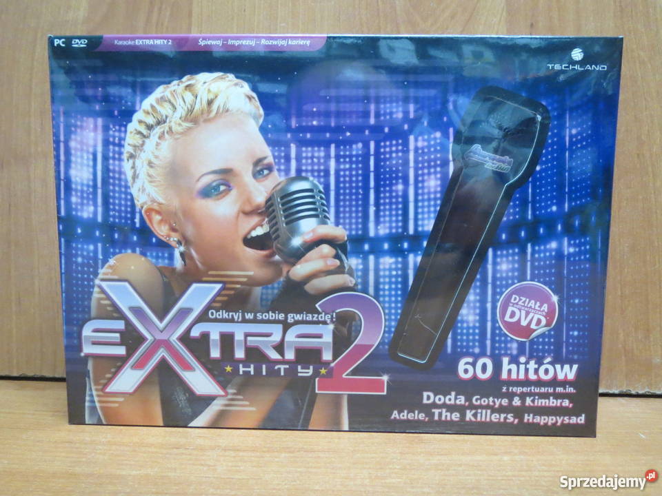 Karaoke for Fun Hity 2 mikrofon PC NOWA śląskie Katowice