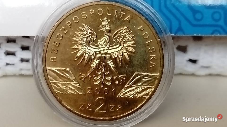 Moneta 2 2001 r Paz królowejSeria Zwierzęta