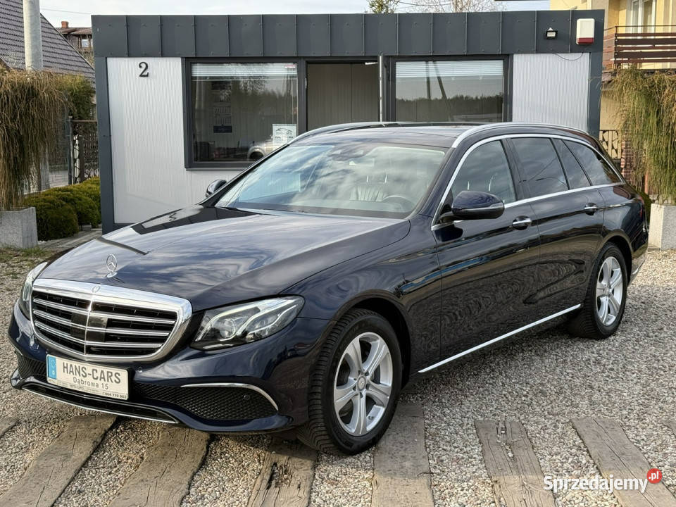 Mercedes E 220 NAVIautomatskóryz Niemiec W213 światła przeciwmgielne Dąbrowa
