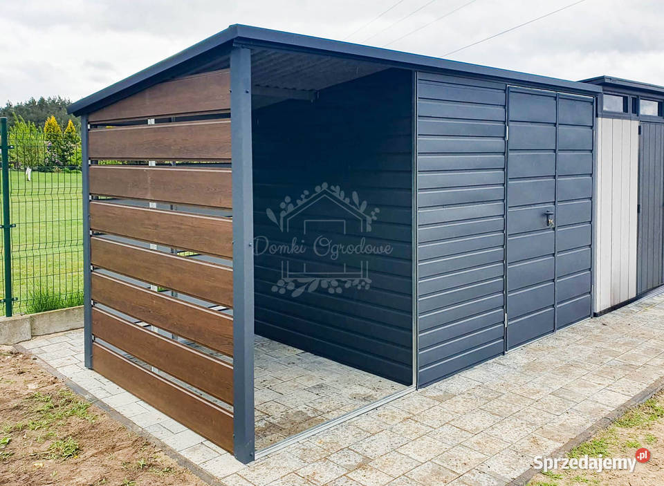 Schowek Domek Ogrodowy 3x2m wiata 15x2m Antracyt Nysa sprzedam