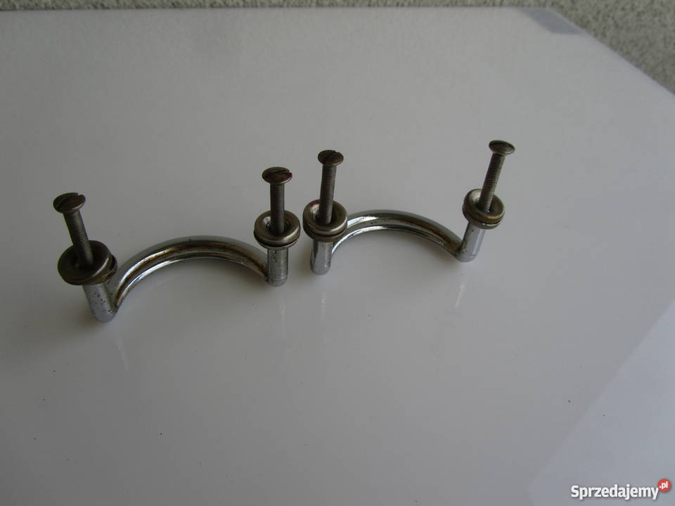Uchwyt meblowy metalowy kpl 2 z PRLu Olecko