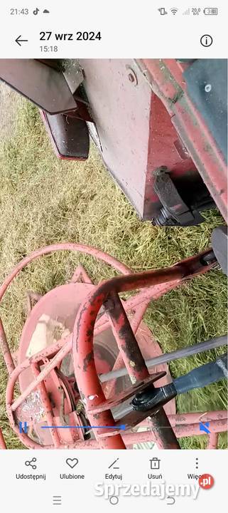 Sprzedam równiarka pryzmy wielkopolskie Stwolno