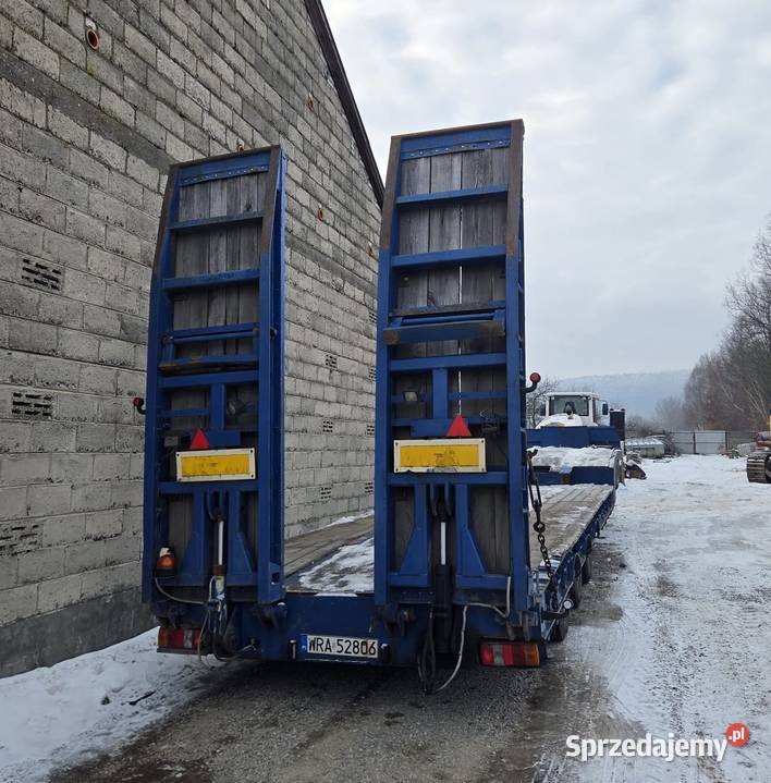 Naczepa 3osiowa marki MONTRACON niskopodłogowe Jeziorko