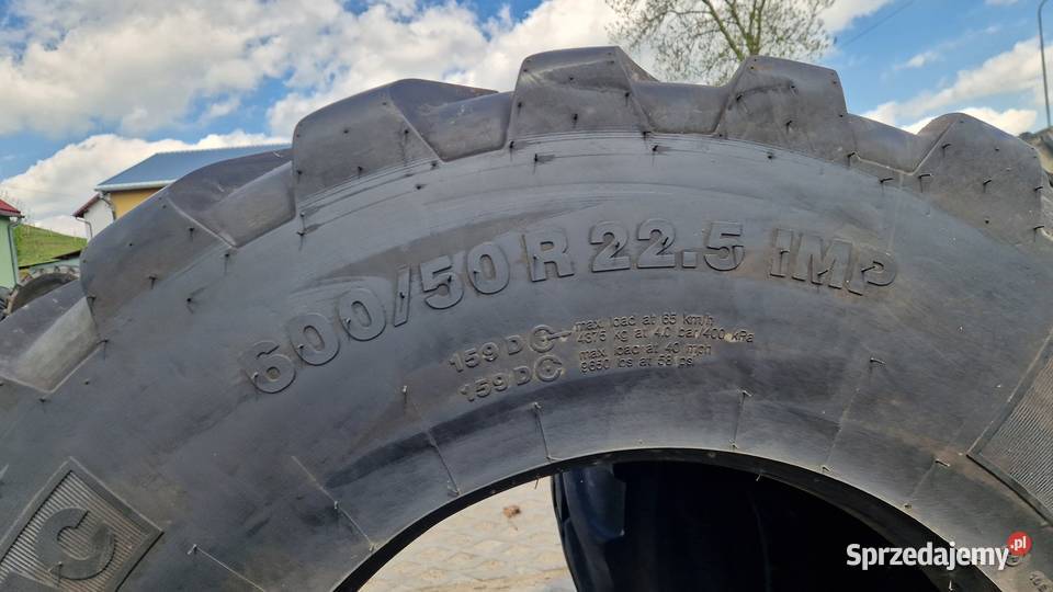 60050r225 50050225 Vredestein Trelleborg bez Opony rolnicze Rolnictwo Nowe Miasto Lubawskie sprzedam