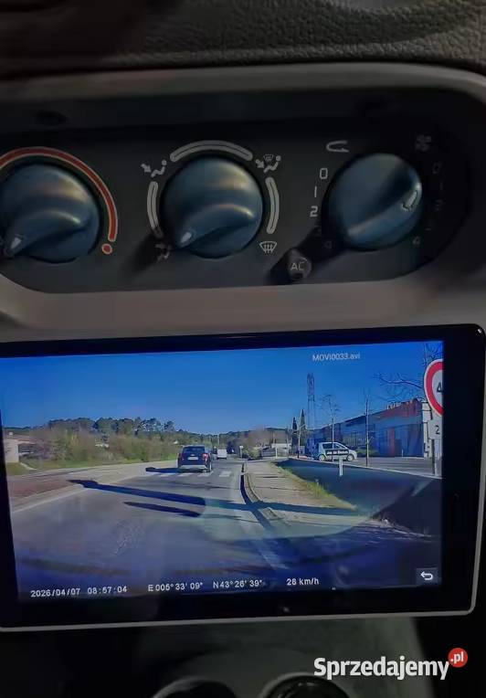 Kamerka samochodowa rejestrator Android 1080p Końskie